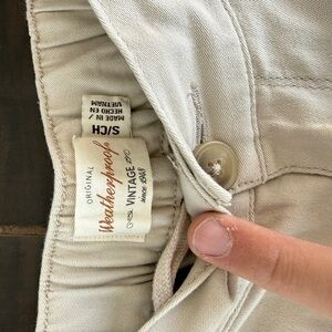 Weatherproof Vintage Beige Pants